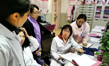 中心接受市护理质控中心督导检查