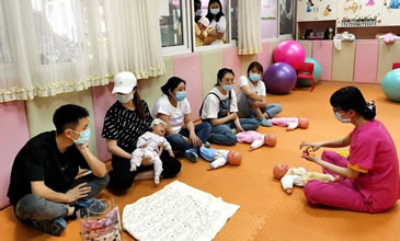 市妇幼保健院父母课堂儿童早期综合发展训练试教课正式开课