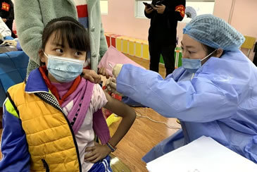 市妇幼保健院3—11岁新冠疫苗开打！首日接种685人次！