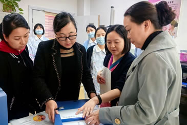 绵阳市督导检查江油妇幼保健院儿童保健工作