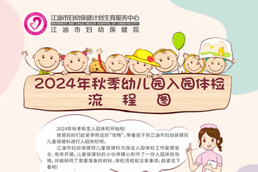 2024年秋季幼儿园入园，小学新生入学体检全攻略！让孩子快速完成体检！