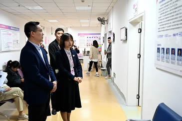 武功林到市妇幼保健院调研妇幼健康工作