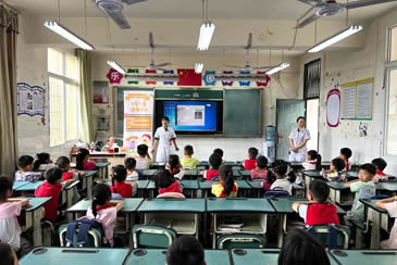 江油市妇幼保健院走进校园 传承国粹庆“六一”